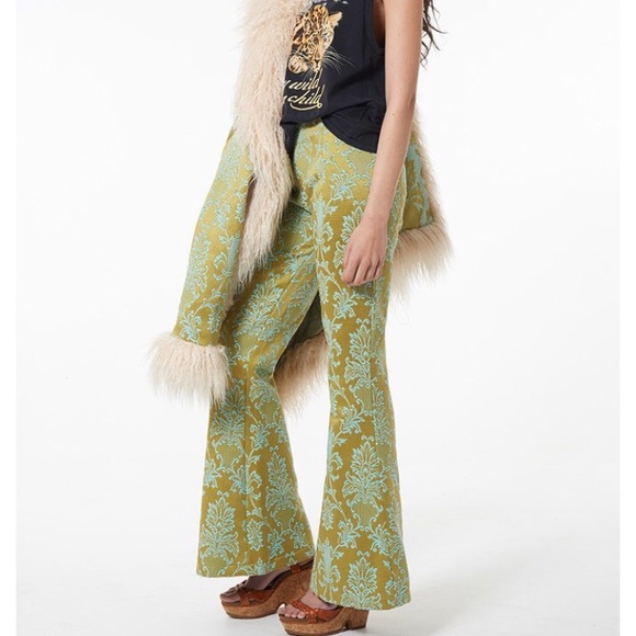 Spell Anastasia Brocade Lace Up Flares - Picture 5 of 16